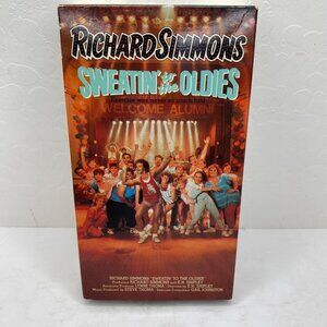 Richard Simmons Sweatin To The Oldies VHS 1988 Exercise Workout Video